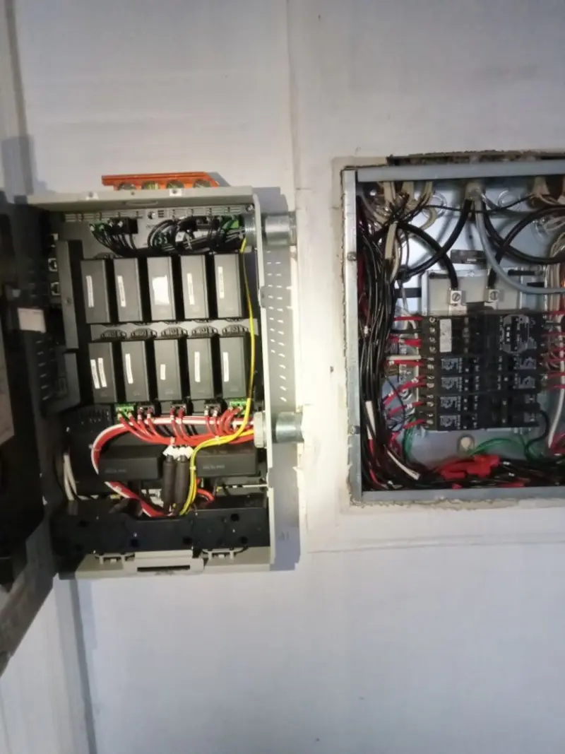 Electrical panel upgrade completed for Indoor Lighting Installation in Silver Springs